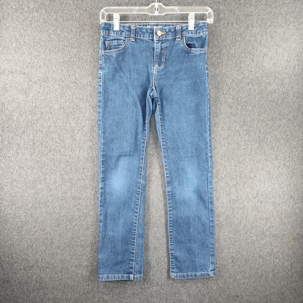 Wonder Nation Size 10 Girls Blue Jeans Straight 📸SEE ALL‎ PICS📏📸